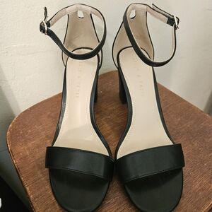 Black Ankle Strap Heels